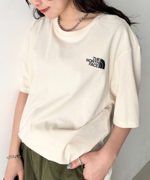 国内未発売 THE NORTH FACE(ザ・ノースフェイス)/ワンポイントロゴ 半袖 コットン Tシャツ/COTTON BASIC S/S R/TEE | IM2252001 | サンドベージュ