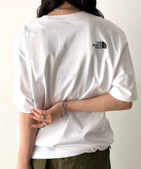 国内未発売 THE NORTH FACE(ザ・ノースフェイス)/ワンポイントロゴ 半袖 コットン Tシャツ/COTTON BASIC S/S R/TEE | IM2252001 | ホワイト