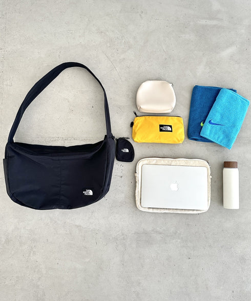 THE NORTH FACE(ザ・ノースフェイス)/A4対応 軽量 大容量 ショルダー ホーボーバッグ/URBAN BIG SHOULDER BAG | IM1244063 | ブラック