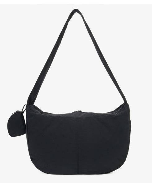 THE NORTH FACE(ザ・ノースフェイス)/A4対応 軽量 大容量 ショルダー ホーボーバッグ/URBAN BIG SHOULDER BAG | IM1244063 | ブラック