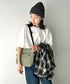 国内未発売 THE NORTH FACE(ザ・ノースフェイス)/ロゴプリント ショルダーバッグ クロスバッグ/SP CROSS BAG M | IM1244064 | カーキ