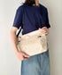 国内未発売 THE NORTH FACE(ザ・ノースフェイス)/ロゴプリント ショルダーバッグ クロスバッグ/SP CROSS BAG M | IM1244064 | クリーム