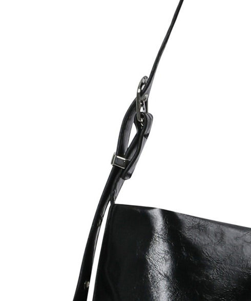 MUCENT(ムセント)/2WAY ショルダーバッグ トートバッグ/WESTERN LEATHER SHOULDER BAG | AT1251003 | ブラック