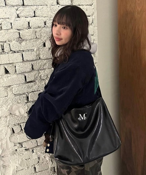 MUCENT(ムセント)/2WAY ショルダーバッグ トートバッグ/WESTERN LEATHER SHOULDER BAG | AT1251003 | ブラック