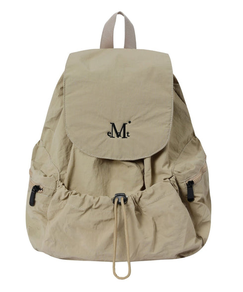 MUCENT(ムセント)/軽量 ドローコード ドローストリング ナップザック リュック バックパック/TEENS BACK PACK UNISEX | AT1251005 | ベージュ