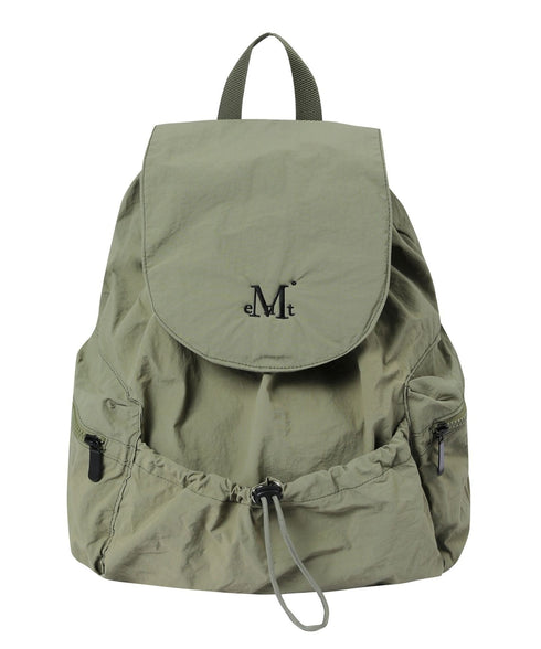 MUCENT(ムセント)/軽量 ドローコード ドローストリング ナップザック リュック バックパック/TEENS BACK PACK UNISEX | AT1251005 | カーキ