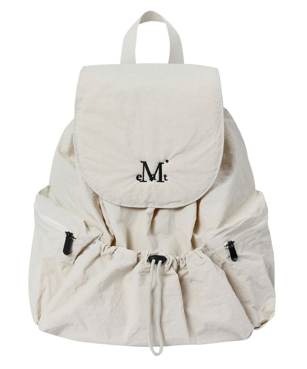 MUCENT(ムセント)/軽量 ドローコード ドローストリング ナップザック リュック バックパック/TEENS BACK PACK UNISEX | AT1251005 | アイボリー