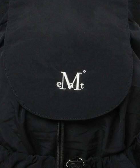 MUCENT(ムセント)/軽量 ドローコード ドローストリング ナップザック リュック バックパック/TEENS BACK PACK UNISEX | AT1251005 | ブラック