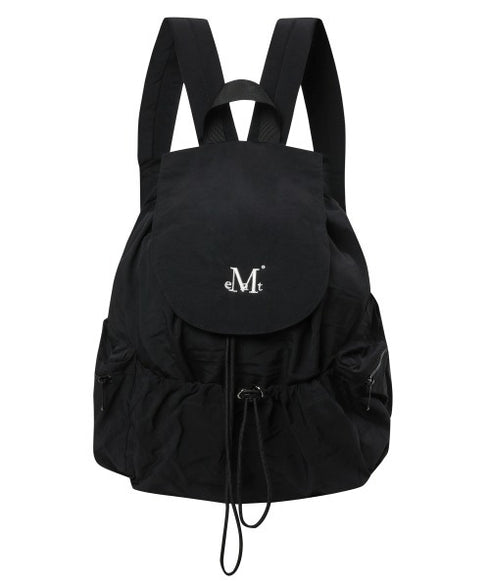 MUCENT(ムセント)/軽量 ドローコード ドローストリング ナップザック リュック バックパック/TEENS BACK PACK UNISEX | AT1251005 | ブラック