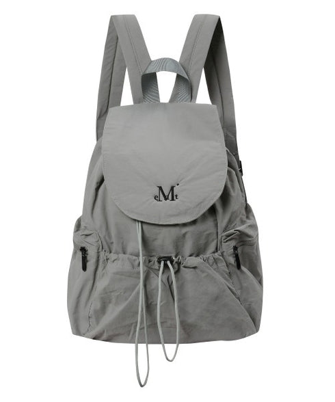 MUCENT(ムセント)/軽量 ドローコード ドローストリング ナップザック リュック バックパック/TEENS BACK PACK UNISEX | AT1251005 | グレー