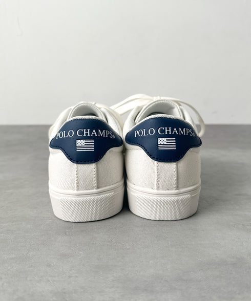 POLO CHAMPS(ポロチャンプス)/ワンポイント刺繍 ローカット キャンバススニーカー | IM3251006 | ネイビー