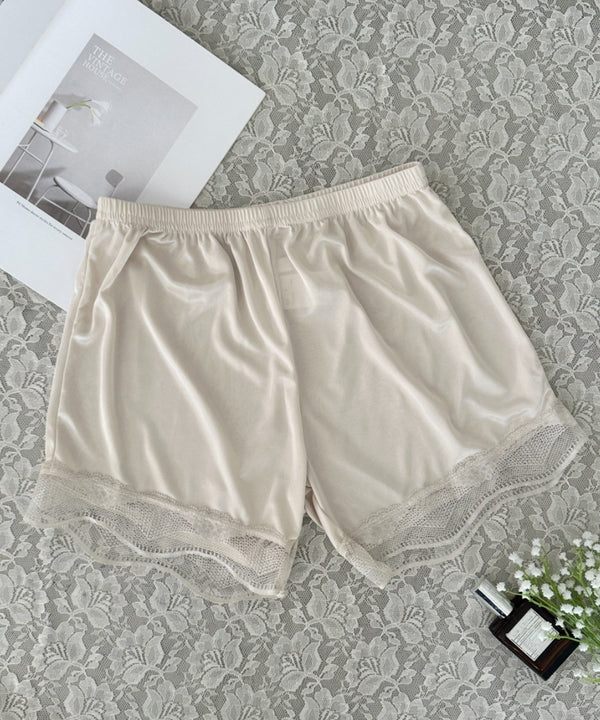 【3色展開】裾レースペチコート ペチパンツ | MD2255006 | ベージュ