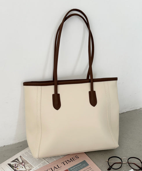 【A4サイズ対応】スクエアトートバッグ | CL1255012 | アイボリー