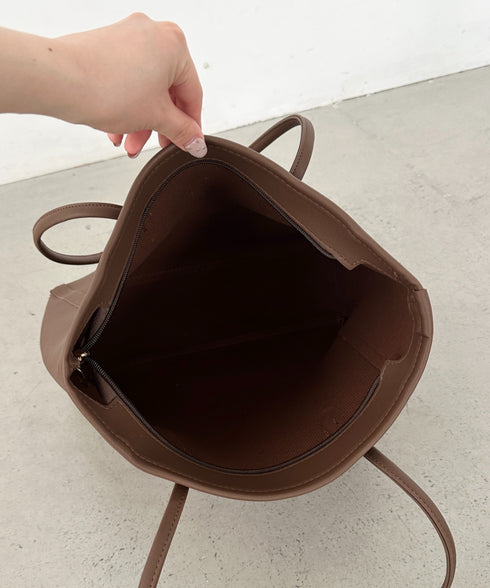 【A4サイズ対応】スクエアトートバッグ | CL1255012 | ブラック