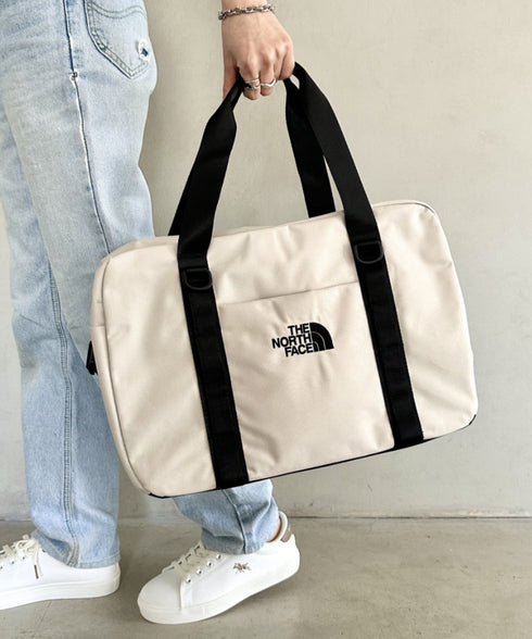 THE NORTH FACE(ザ・ノースフェイス)/軽量 大容量 ボストンバッグ トラベルバッグ ビッグサイズ 大きいサイズ/BIG SHOT CARGO BAG | IM1251040 | ライトベージュ