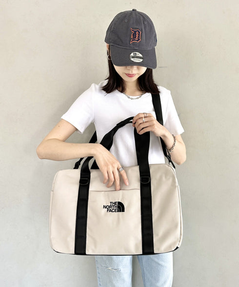 THE NORTH FACE(ザ・ノースフェイス)/軽量 大容量 ボストンバッグ トラベルバッグ ビッグサイズ 大きいサイズ/BIG SHOT CARGO BAG | IM1251040 | ライトベージュ