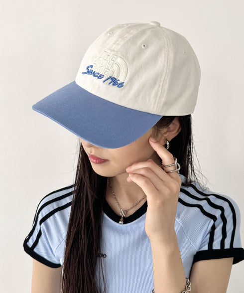 THE NORTH FACE(ザ・ノースフェイス)/コットン ワンポイント ロゴ刺繍 キャップ 帽子/TNF COTTON BALL CAP | IM5251041 | ホワイト