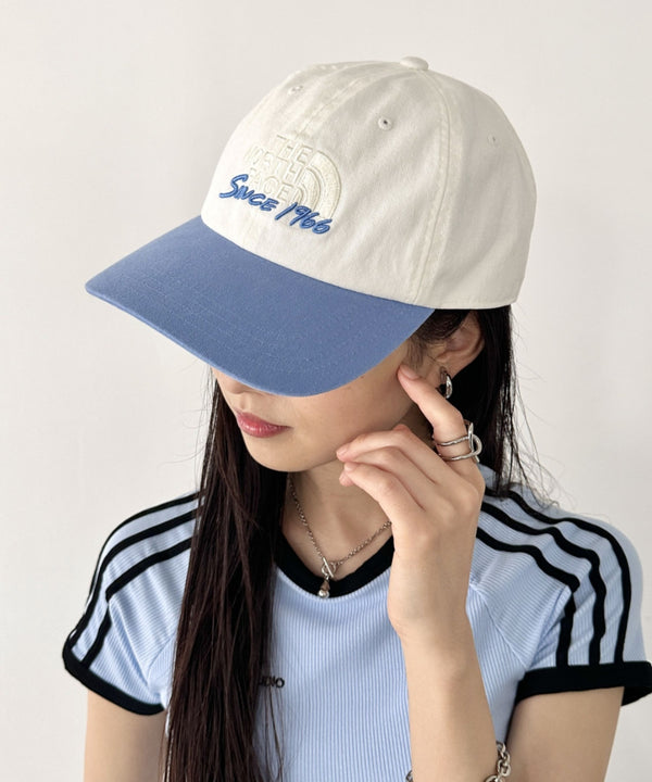 THE NORTH FACE(ザ・ノースフェイス)/コットン ワンポイント ロゴ刺繍 キャップ 帽子/TNF COTTON BALL CAP | IM5251041 | ホワイト