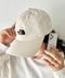 THE NORTH FACE(ザ・ノースフェイス)/コットン ワンポイント ロゴ刺繍 キャップ 帽子/TNF COTTON BALL CAP | IM5251041 | クリーム