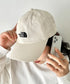 THE NORTH FACE(ザ・ノースフェイス)/コットン ワンポイント ロゴ刺繍 キャップ 帽子/TNF COTTON BALL CAP | IM5251041 | クリーム