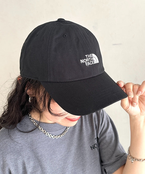 THE NORTH FACE(ザ・ノースフェイス)/コットン ワンポイント ロゴ刺繍 キャップ 帽子/TNF COTTON BALL CAP | IM5251041 | ブラック