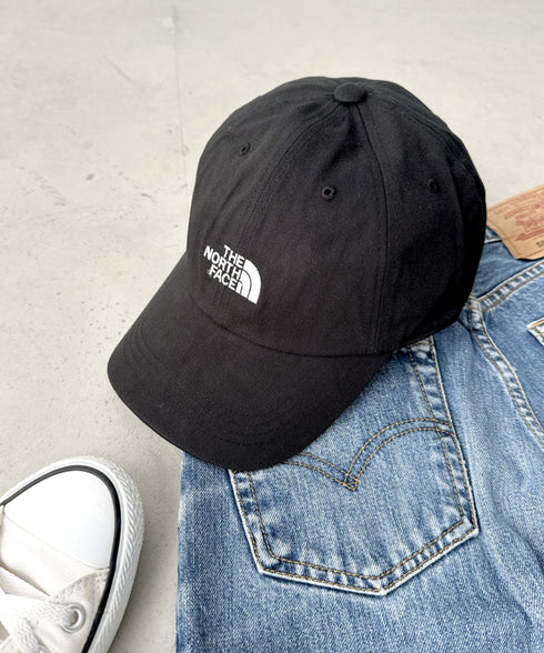 THE NORTH FACE(ザ・ノースフェイス)/コットン ワンポイント ロゴ刺繍 キャップ 帽子/TNF COTTON BALL CAP | IM5251041 | ブラック