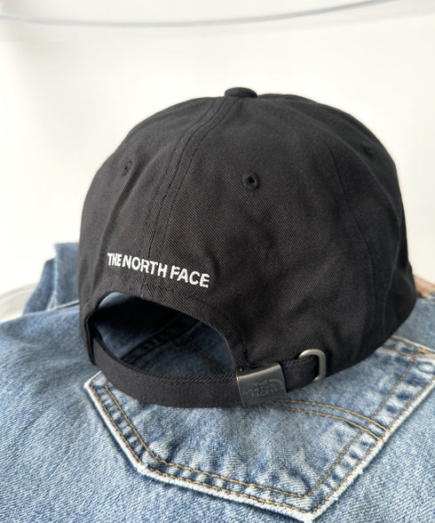 THE NORTH FACE(ザ・ノースフェイス)/コットン ワンポイント ロゴ刺繍 キャップ 帽子/TNF COTTON BALL CAP | IM5251041 | ブラック