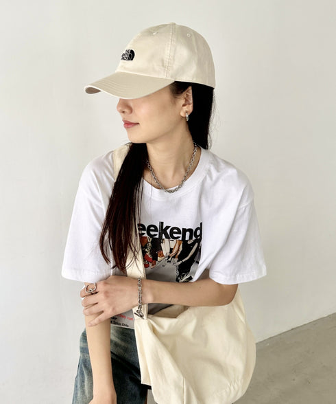 THE NORTH FACE(ザ・ノースフェイス)/コットン ワンポイント ロゴ刺繍 キャップ 帽子/TNF COTTON BALL CAP | IM5251041 | サンドベージュ