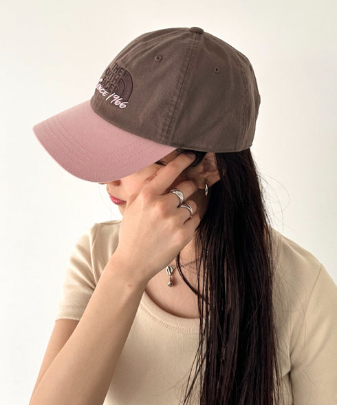 THE NORTH FACE(ザ・ノースフェイス)/コットン ワンポイント ロゴ刺繍 キャップ 帽子/TNF COTTON BALL CAP | IM5251041 | ブラウン