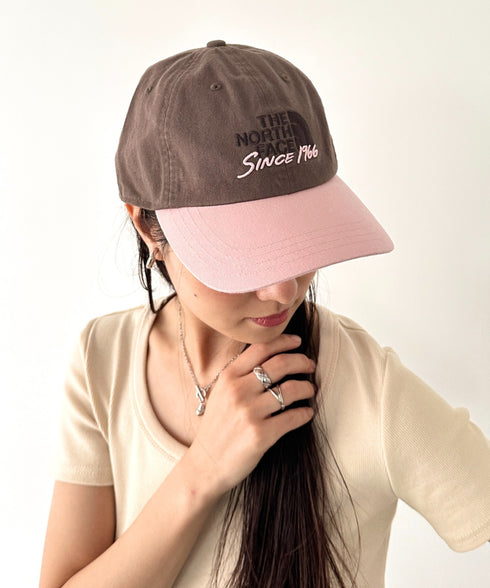THE NORTH FACE(ザ・ノースフェイス)/コットン ワンポイント ロゴ刺繍 キャップ 帽子/TNF COTTON BALL CAP | IM5251041 | ブラウン