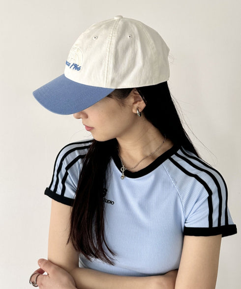 THE NORTH FACE(ザ・ノースフェイス)/コットン ワンポイント ロゴ刺繍 キャップ 帽子/TNF COTTON BALL CAP | IM5251041 | ホワイト