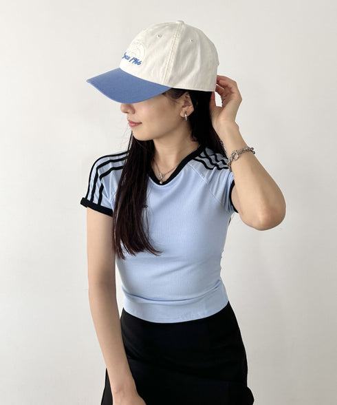 THE NORTH FACE(ザ・ノースフェイス)/コットン ワンポイント ロゴ刺繍 キャップ 帽子/TNF COTTON BALL CAP | IM5251041 | ホワイト