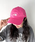 THE NORTH FACE(ザ・ノースフェイス)/コットン ワンポイント ロゴ刺繍 キャップ 帽子/TNF COTTON BALL CAP | IM5251041 | ピンク