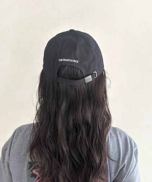 THE NORTH FACE(ザ・ノースフェイス)/コットン ワンポイント ロゴ刺繍 キャップ 帽子/TNF COTTON BALL CAP | IM5251041 | ブラック