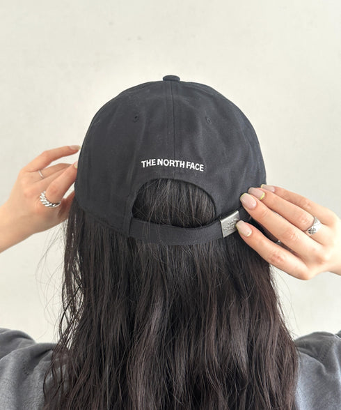 THE NORTH FACE(ザ・ノースフェイス)/コットン ワンポイント ロゴ刺繍 キャップ 帽子/TNF COTTON BALL CAP | IM5251041 | ブラック