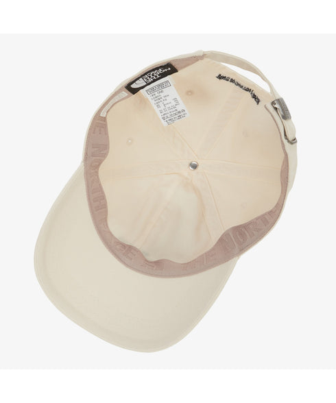 THE NORTH FACE(ザ・ノースフェイス)/コットン ワンポイント ロゴ刺繍 キャップ 帽子/TNF COTTON BALL CAP | IM5251041 | サンドベージュ