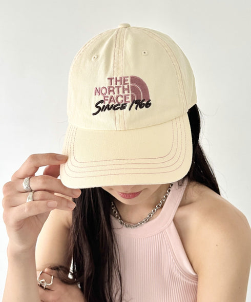 THE NORTH FACE(ザ・ノースフェイス)/コットン ワンポイント ロゴ刺繍 キャップ 帽子/TNF COTTON BALL CAP | IM5251041 | ホワイト系その他