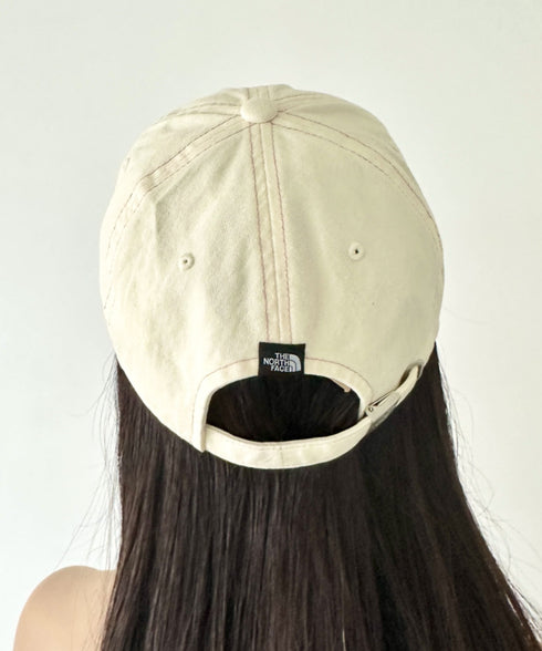 THE NORTH FACE(ザ・ノースフェイス)/コットン ワンポイント ロゴ刺繍 キャップ 帽子/TNF COTTON BALL CAP | IM5251041 | ホワイト系その他