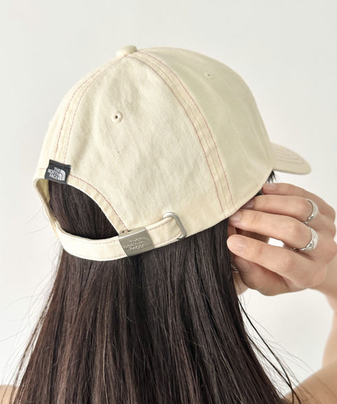THE NORTH FACE(ザ・ノースフェイス)/コットン ワンポイント ロゴ刺繍 キャップ 帽子/TNF COTTON BALL CAP | IM5251041 | ホワイト系その他