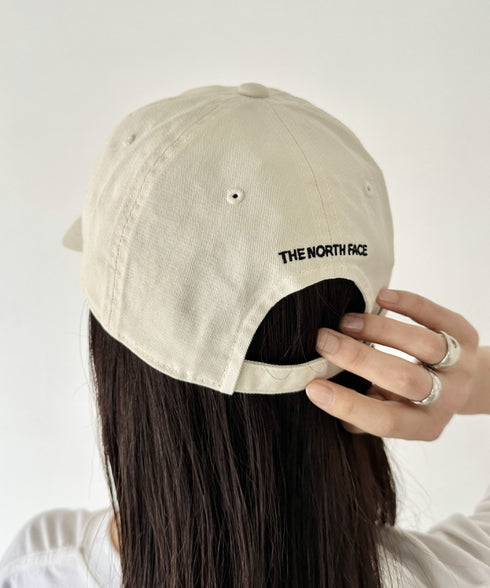 THE NORTH FACE(ザ・ノースフェイス)/コットン ワンポイント ロゴ刺繍 キャップ 帽子/TNF COTTON BALL CAP | IM5251041 | サンドベージュ