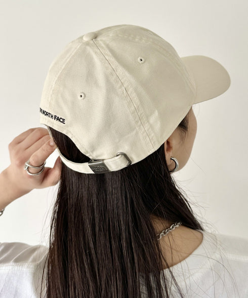 THE NORTH FACE(ザ・ノースフェイス)/コットン ワンポイント ロゴ刺繍 キャップ 帽子/TNF COTTON BALL CAP | IM5251041 | サンドベージュ