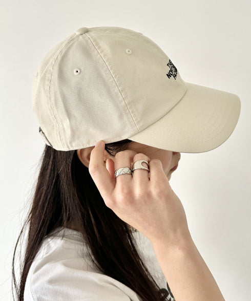 THE NORTH FACE(ザ・ノースフェイス)/コットン ワンポイント ロゴ刺繍 キャップ 帽子/TNF COTTON BALL CAP | IM5251041 | サンドベージュ