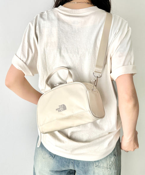 THE NORTH FACE(ザ・ノースフェイス)/2WAY 軽量 ミニショルダー ハンドバッグ/BONNEY BOWLING BAG S | IM1251043 | クリーム