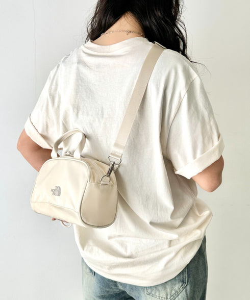 THE NORTH FACE(ザ・ノースフェイス)/2WAY 軽量 ミニショルダー ハンドバッグ/BONNEY BOWLING BAG S | IM1251043 | クリーム