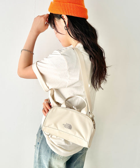 THE NORTH FACE(ザ・ノースフェイス)/2WAY 軽量 ミニショルダー ハンドバッグ/BONNEY BOWLING BAG S | IM1251043 | クリーム