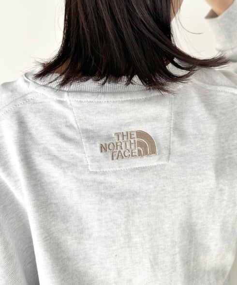 THE NORTH FACE(ザ・ノースフェイス)/ワンポイント ボックスロゴ刺繍 オーバーサイズ スウェット/MINI BOX STITCH SWEATSHIRTS | IM2251045 | オートミール
