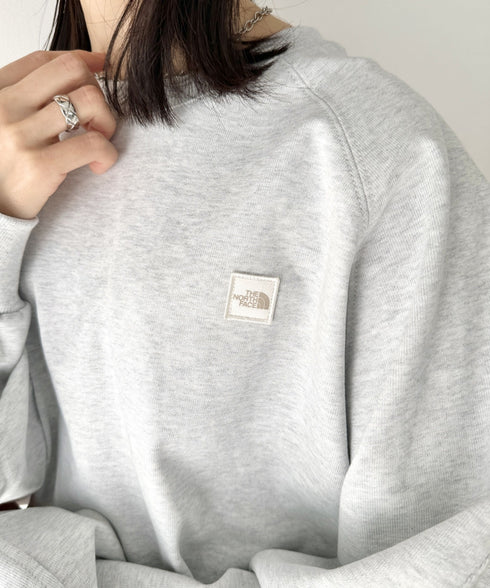 THE NORTH FACE(ザ・ノースフェイス)/ワンポイント ボックスロゴ刺繍 オーバーサイズ スウェット/MINI BOX STITCH SWEATSHIRTS | IM2251045 | オートミール