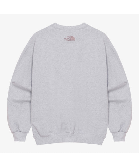 THE NORTH FACE(ザ・ノースフェイス)/ワンポイント ボックスロゴ刺繍 オーバーサイズ スウェット/MINI BOX STITCH SWEATSHIRTS | IM2251045 | オートミール