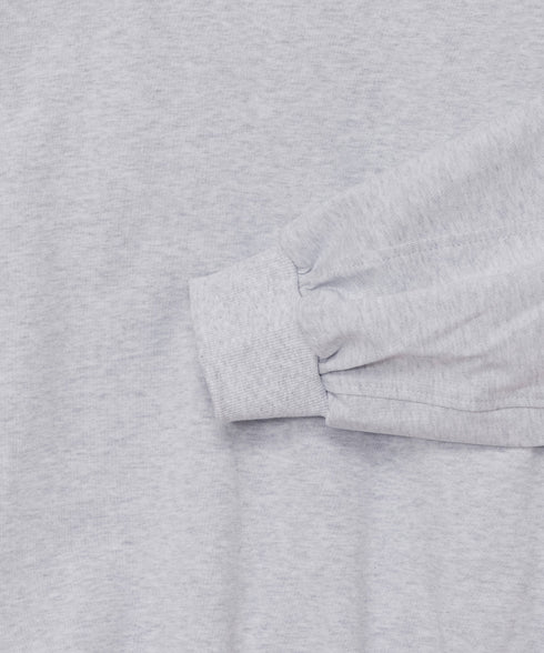 THE NORTH FACE(ザ・ノースフェイス)/ワンポイント ボックスロゴ刺繍 オーバーサイズ スウェット/MINI BOX STITCH SWEATSHIRTS | IM2251045 | オートミール