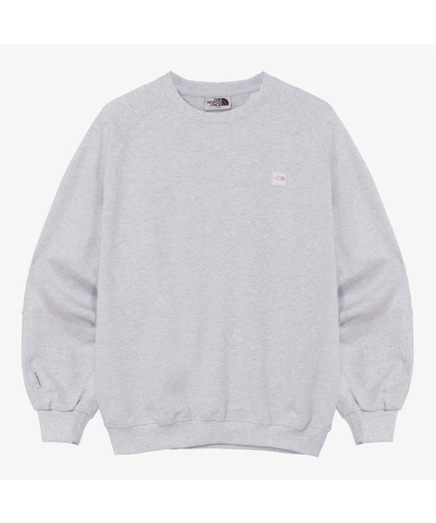 THE NORTH FACE(ザ・ノースフェイス)/ワンポイント ボックスロゴ刺繍 オーバーサイズ スウェット/MINI BOX STITCH SWEATSHIRTS | IM2251045 | オートミール